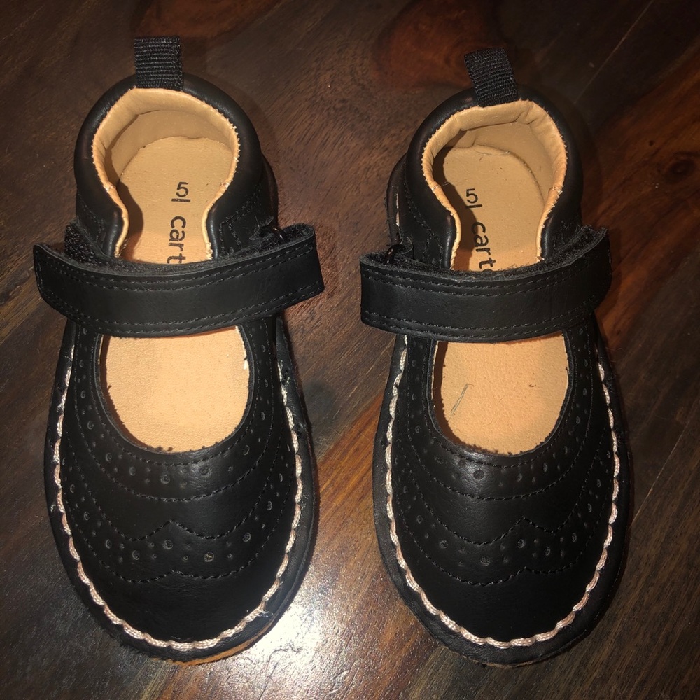 Brand new black dress shoes.Mary Jane style-size 5